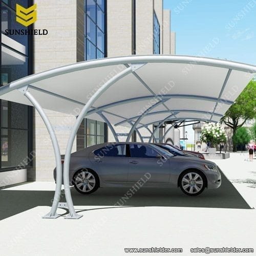 Tensile Car Parking Structure